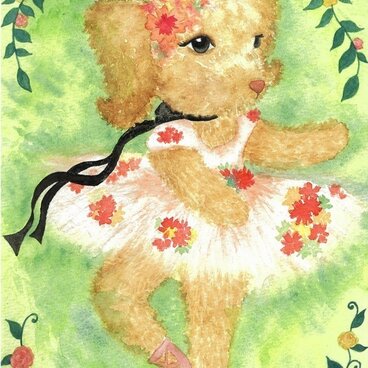 バレエワンちゃん