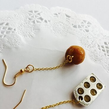 ＊バナナマフィンのピアス＊