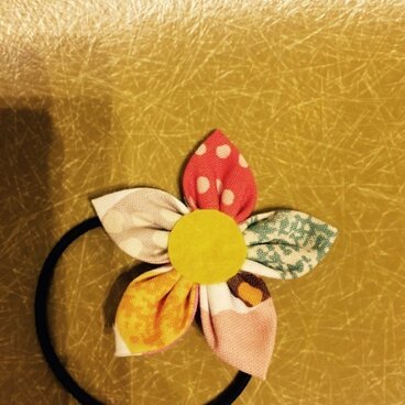 ヘアゴム★ポップ柄★