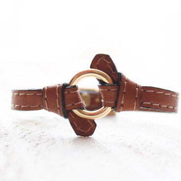 knot ring bracelet elegant camel