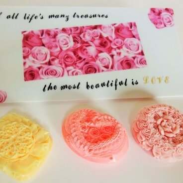 ウエディングプレート　バラ