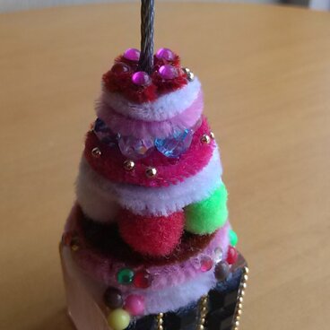 メモスタンド(ケーキ)