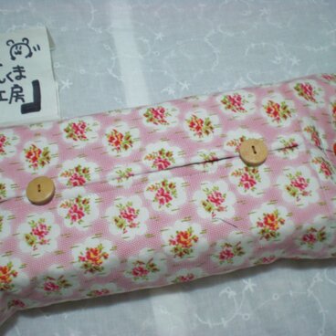 ティッシュカバー　チロルフラワー　紐付き２WAYタイプ