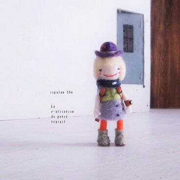 ●山ガールっコ 　SSｻｲｽﾞ（ぶどう色）