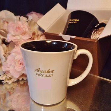 モノトーンマグカップ単品(名入れ)化粧箱