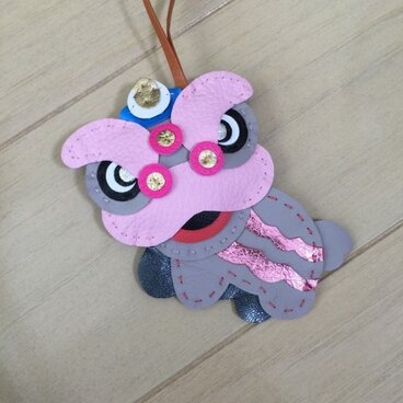 Lion Dance バッグチャーム