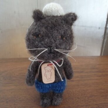 ワルねこ 青パンツ＆水泳帽