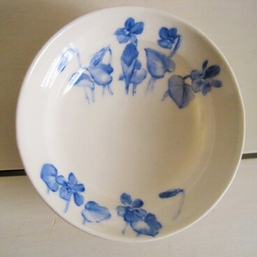 すみれの小皿