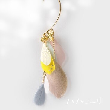 ＊左耳用＊蜜の花吹雪イヤーフック_fairytail