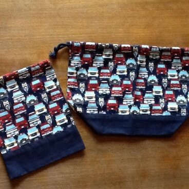 お弁当セットネイビー