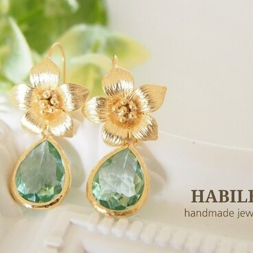 flower&drop＊ピアス
