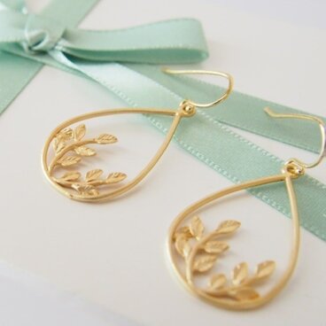 leaf drop＊ピアス