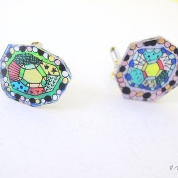 #イロカライヤリング E008