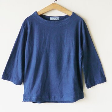 おさんぽプルオーバー／縹色