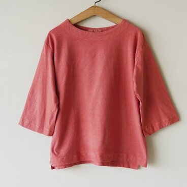 おさんぽプルオーバー／鴇色