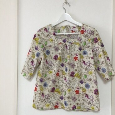 ＜N様オーダー分＞リバティ・レスト　ブラウス9号サイズ