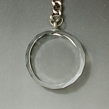 （素材）クリスタル ガラス  ストラップ＆キーホルダー　Cタイプ