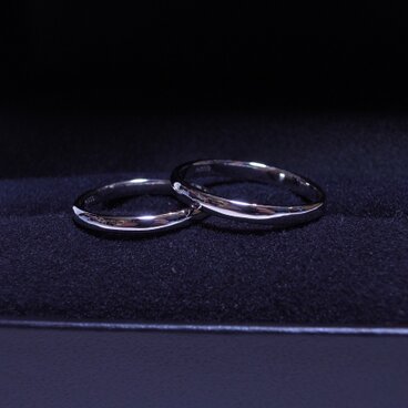 【K様オーダー品】Pt900マリッジリング