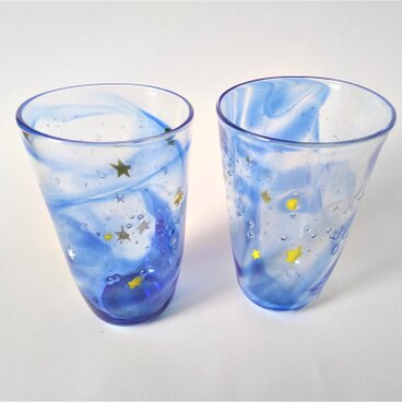 夜空のグラス　受注制作