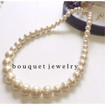 【再販×3】フラワーグラデーション ネックレス