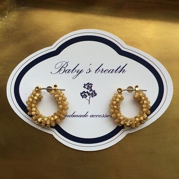 【G(シャイニー)】フープピアス