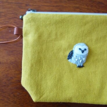 【再再販】ふくろうポーチ