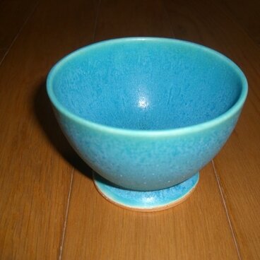 トルコブルーのカップ