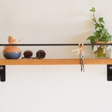 ※男気インテリア※　アイアンシェルフ小