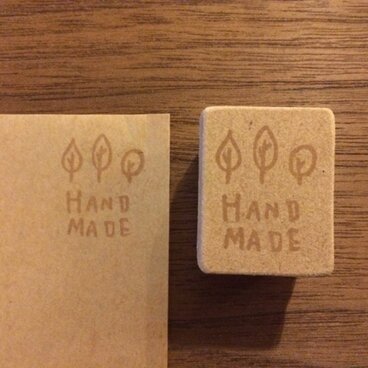 hand made木＊消しゴムはんこ＊