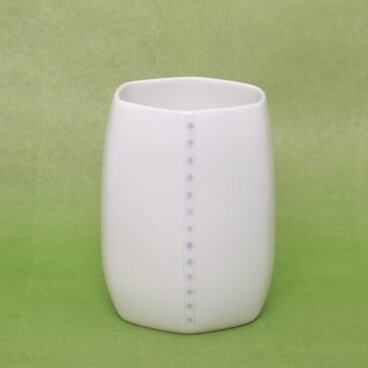 メロン灰青白磁　六角タンブラー