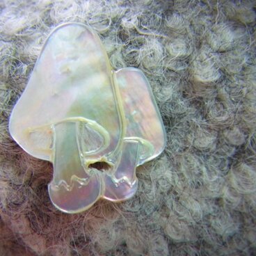 きのこ兄弟　ピンブローチ