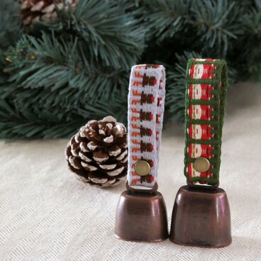 クリスマス＊ベル ペアセット ::サンタとトナカイ::