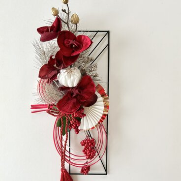 迎春 ファレノの壁掛け飾り