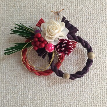 ＊お正月ミニしめ縄ダブル＊