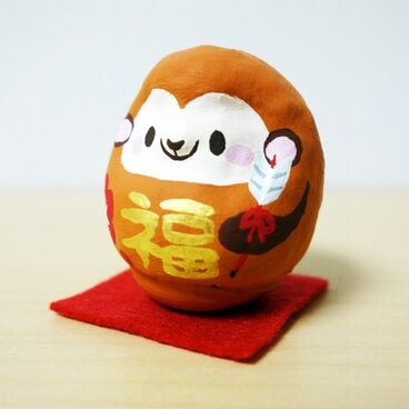 干支だるま＊申(さる)【Sサイズ】