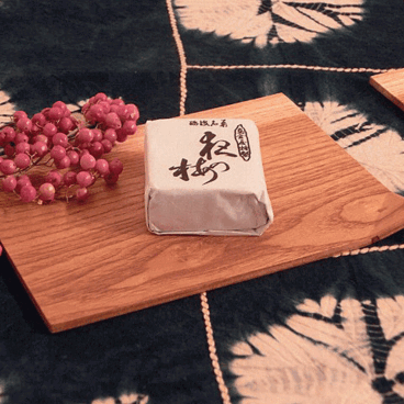 桑　銘々皿「kiori」15×11.5cm　５枚セット