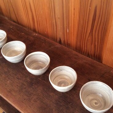 刷毛目ボウル(艶消し)