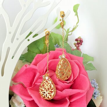 arabesque(アラベスク)イヤリング/ノンホールピアス