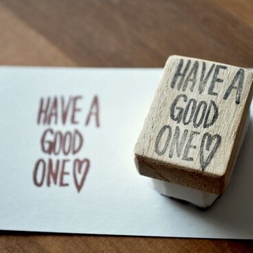 HAVE A GOOD ONEスタンプ
