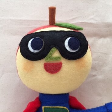 地球の平和を毎日守りたい！　正義の味方　リンゴマン！！