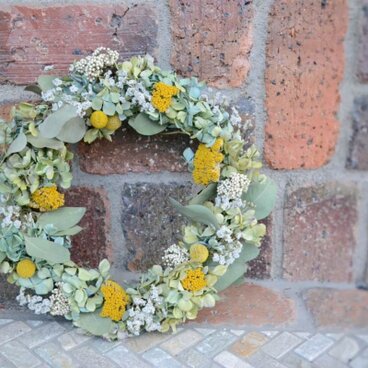 Spring リース　28cm