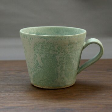 錆青磁釉　マグカップ（無地）