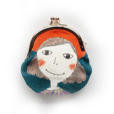 pochette avec fermoir(がまぐち)