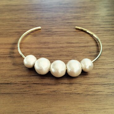 コットンパールバングル