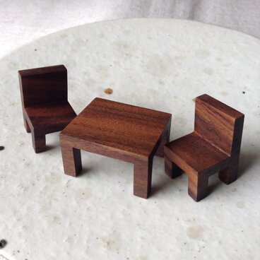 カフェテーブルセット(BW)