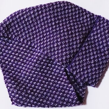 【ｵｰﾀﾞｰ】【CHIMI】手編みラウンドスカーフ2本セット