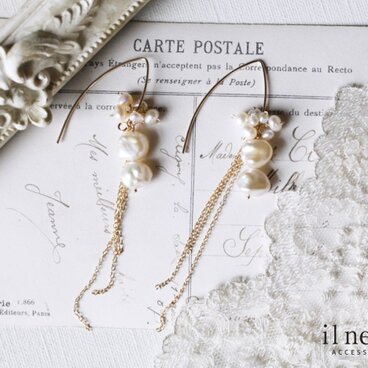 チャームピアス luisa