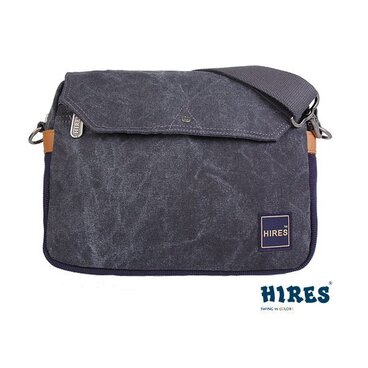 オリジナル帆布：ショルダーバッグ(グレー)