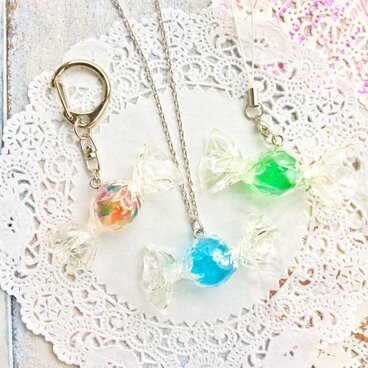 【43 cm】キャンディのペンダントトップ用ネックレスチェーン（シルバー）