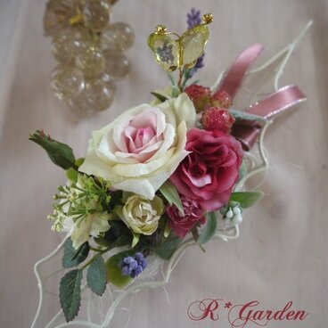 かわいいお花のリーフトレー